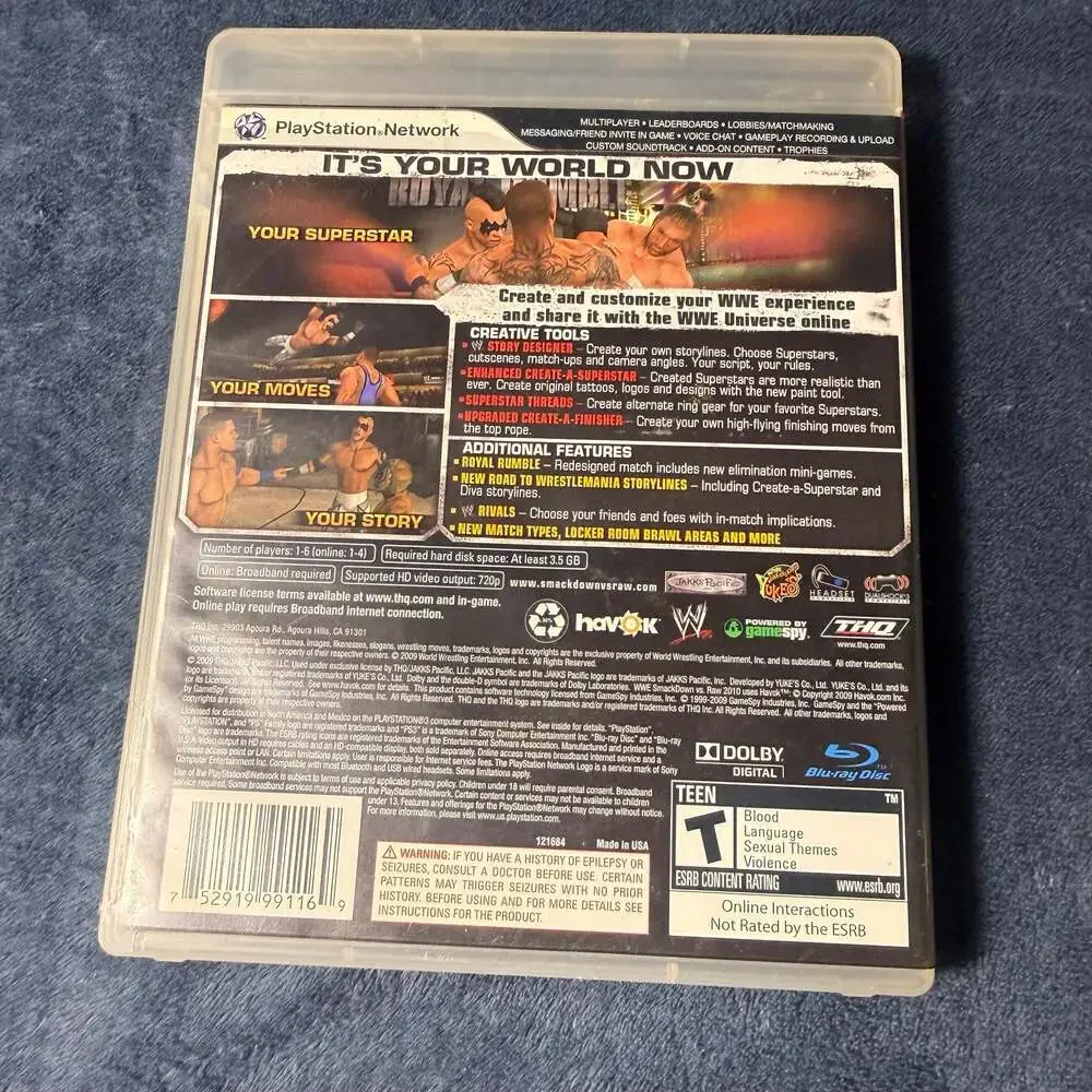 WWE SmackDown vs. Raw 2010 for PlayStation 3